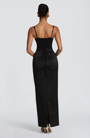 Bennett Maxi Dress - Black R.F