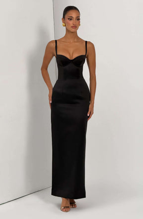 Bennett Maxi Dress - Black R.F