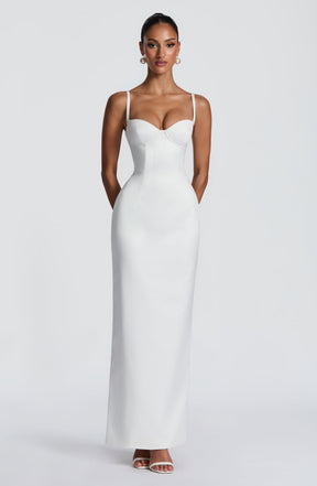 Bennett Maxi Dress - Ivory R.F