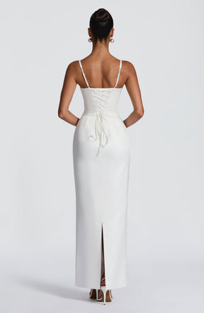 Bennett Maxi Dress - Ivory R.F