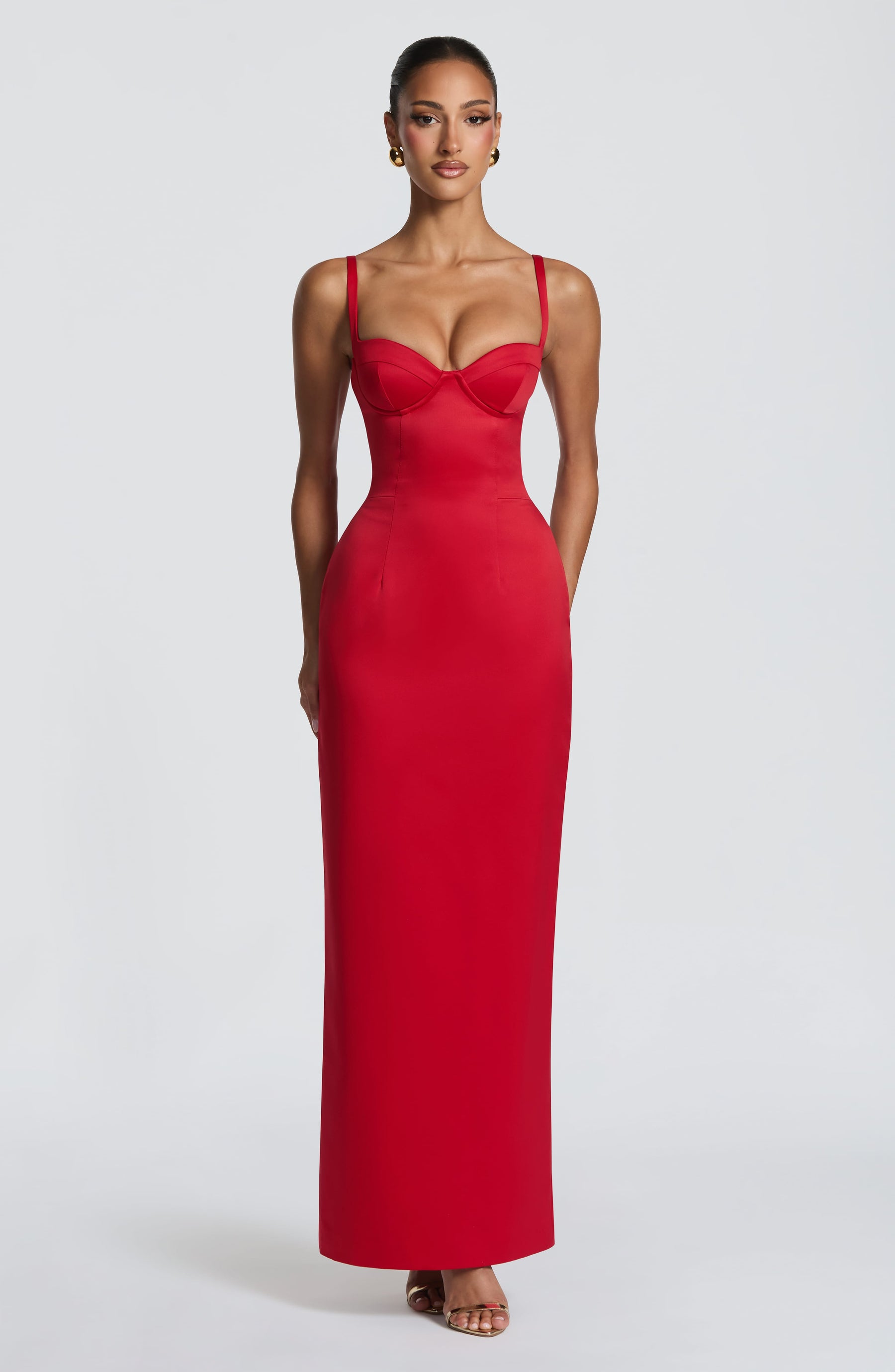 Bennett Maxi Dress - Red R.F