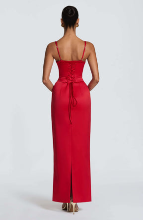 Bennett Maxi Dress - Red R.F