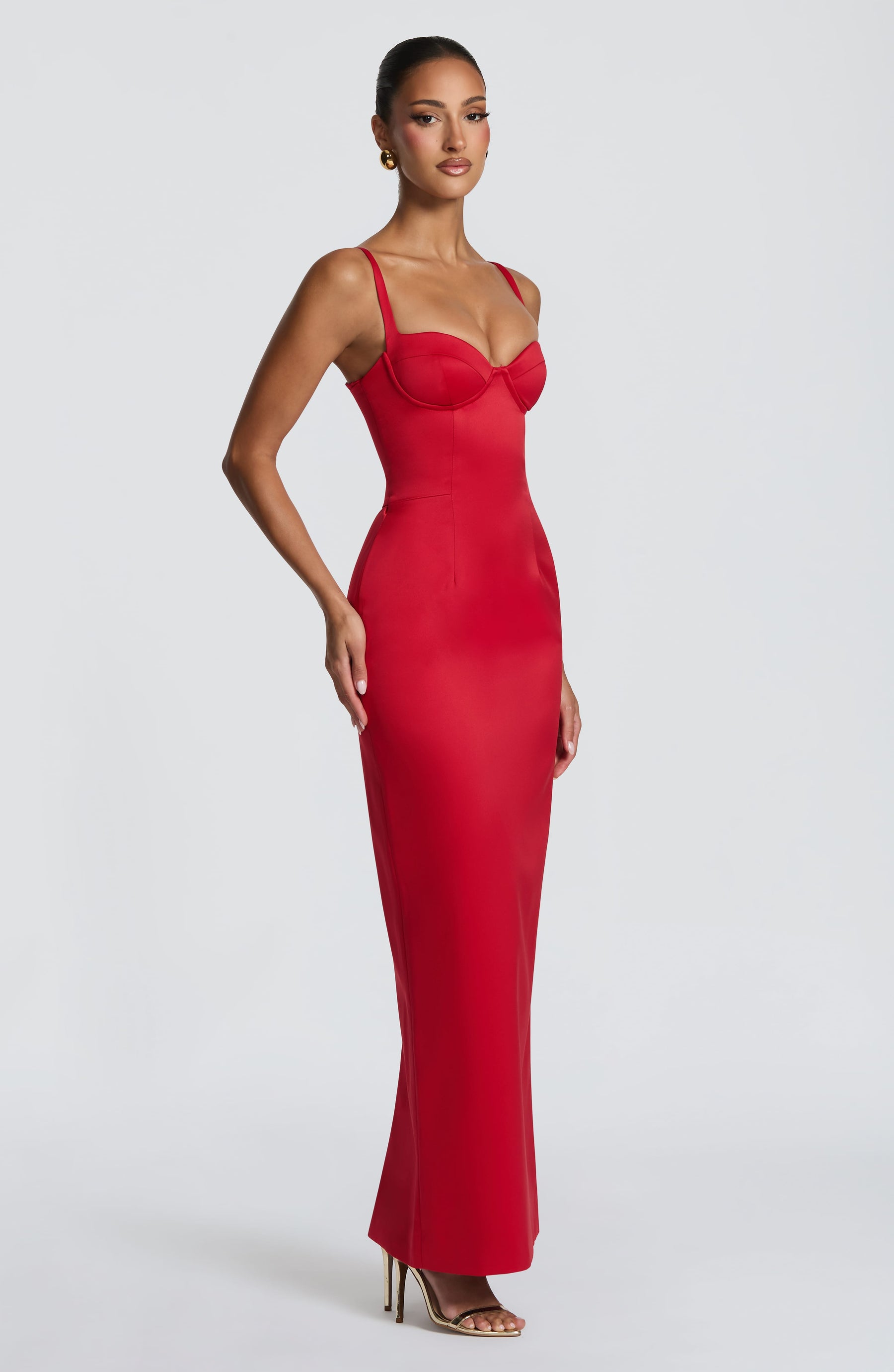 Bennett Maxi Dress - Red R.F