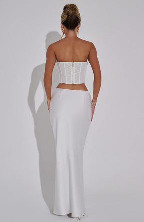 Bernadette Maxi Skirt - Ivory M.T