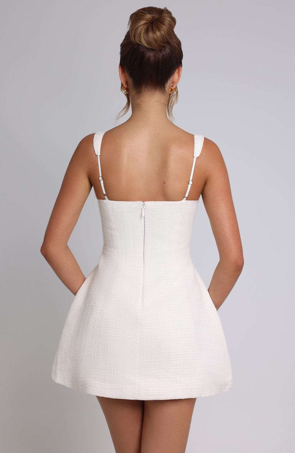Bessie Mini Dress - Ivory M.T