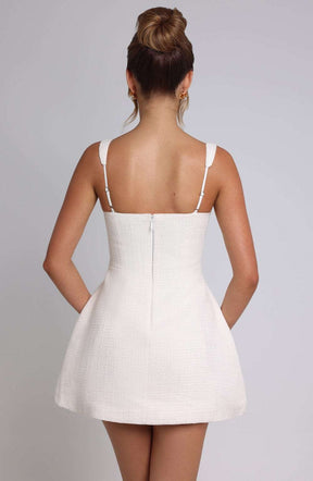 Bessie Mini Dress - Ivory M.T