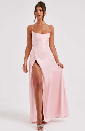 Bethany Maxi Dress - Blush M.T