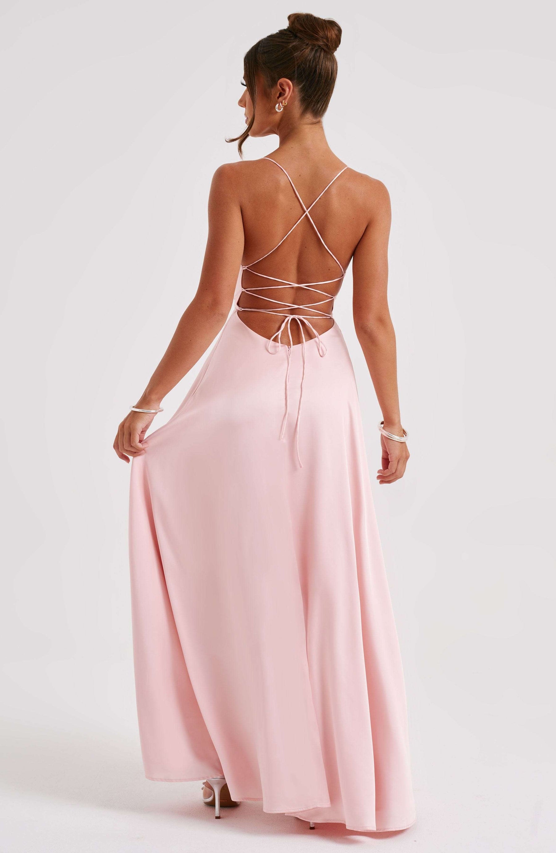 Bethany Maxi Dress - Blush M.T
