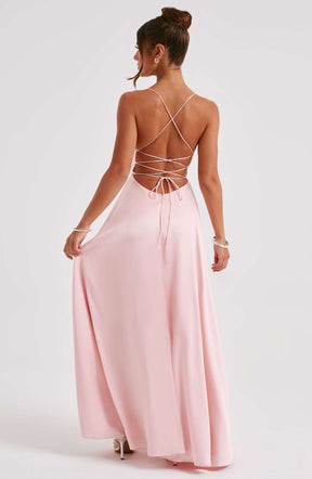 Bethany Maxi Dress - Blush M.T