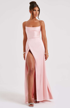 Bethany Maxi Dress - Blush M.T