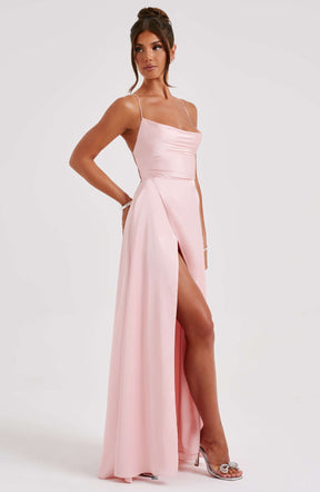 Bethany Maxi Dress - Blush M.T