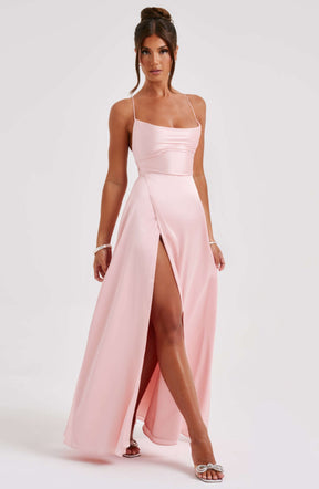 Bethany Maxi Dress - Blush M.T