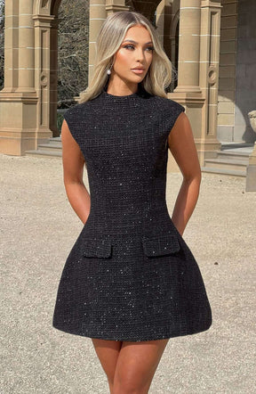Blake Mini Dress - Black M.T