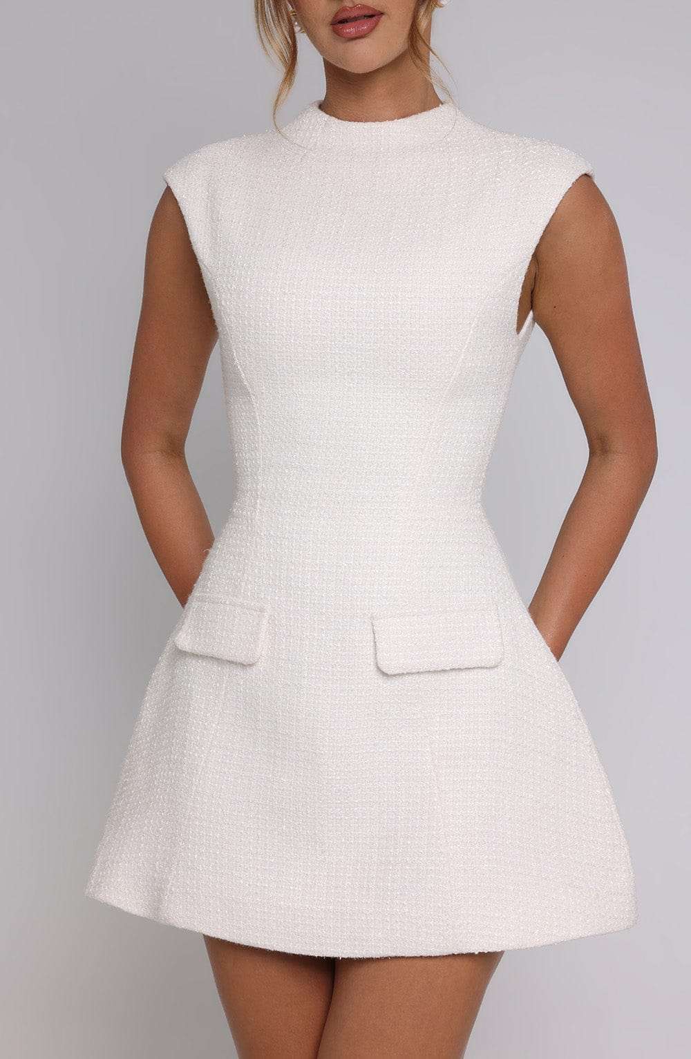 Blake Mini Dress - Ivory M.T