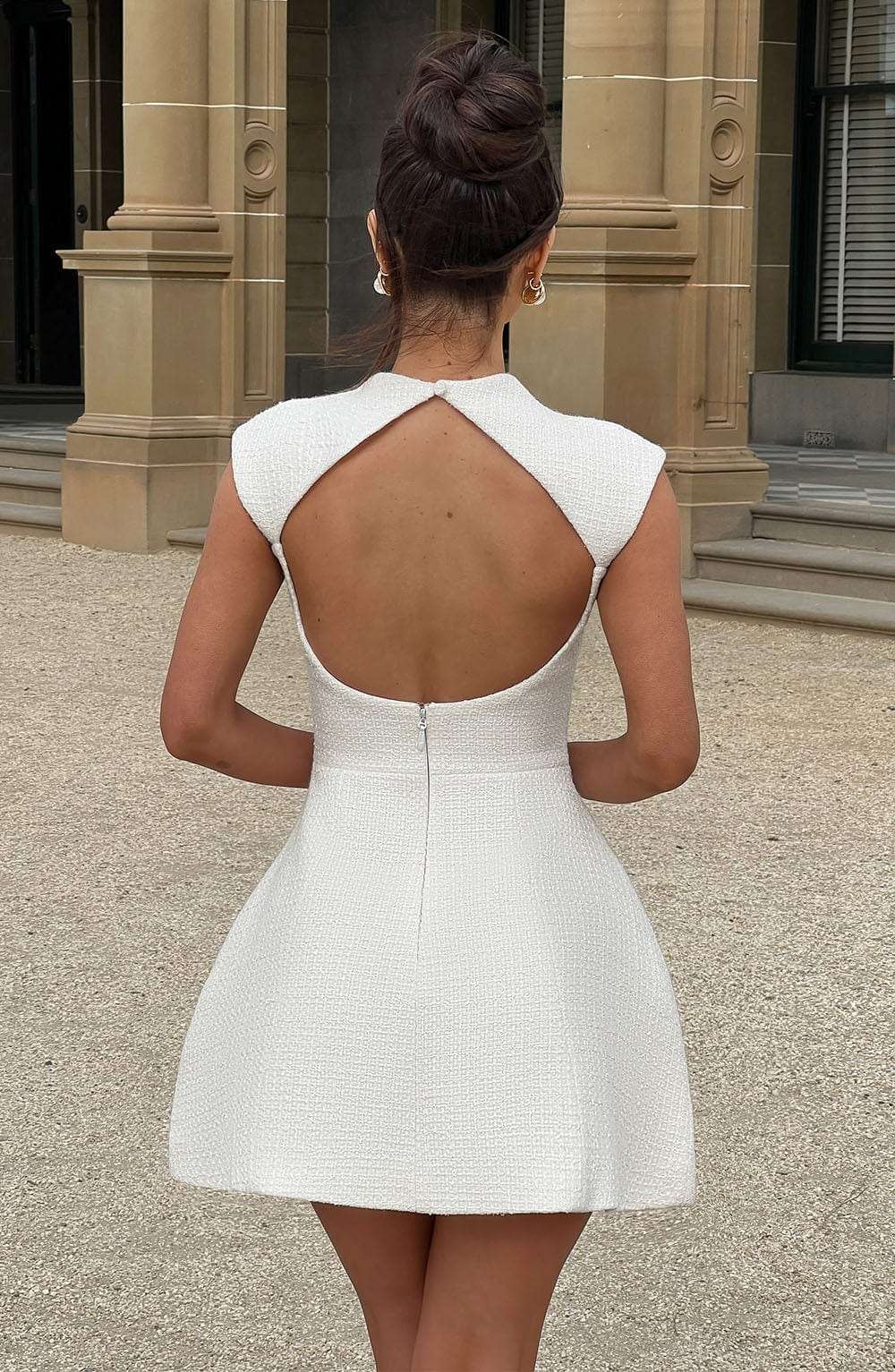 Blake Mini Dress - Ivory M.T