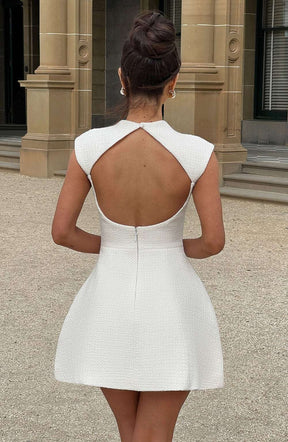 Blake Mini Dress - Ivory M.T