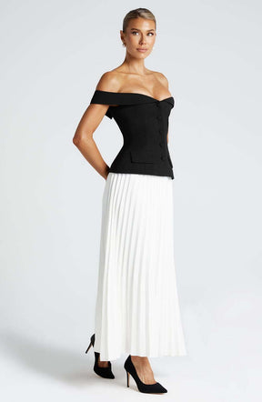Blakely Top - Black R.F