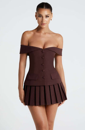 Blakely Top - Plum Brown R.F