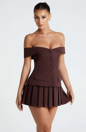 Blakely Top - Plum Brown R.F
