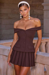 Blakely Top - Plum Brown R.F