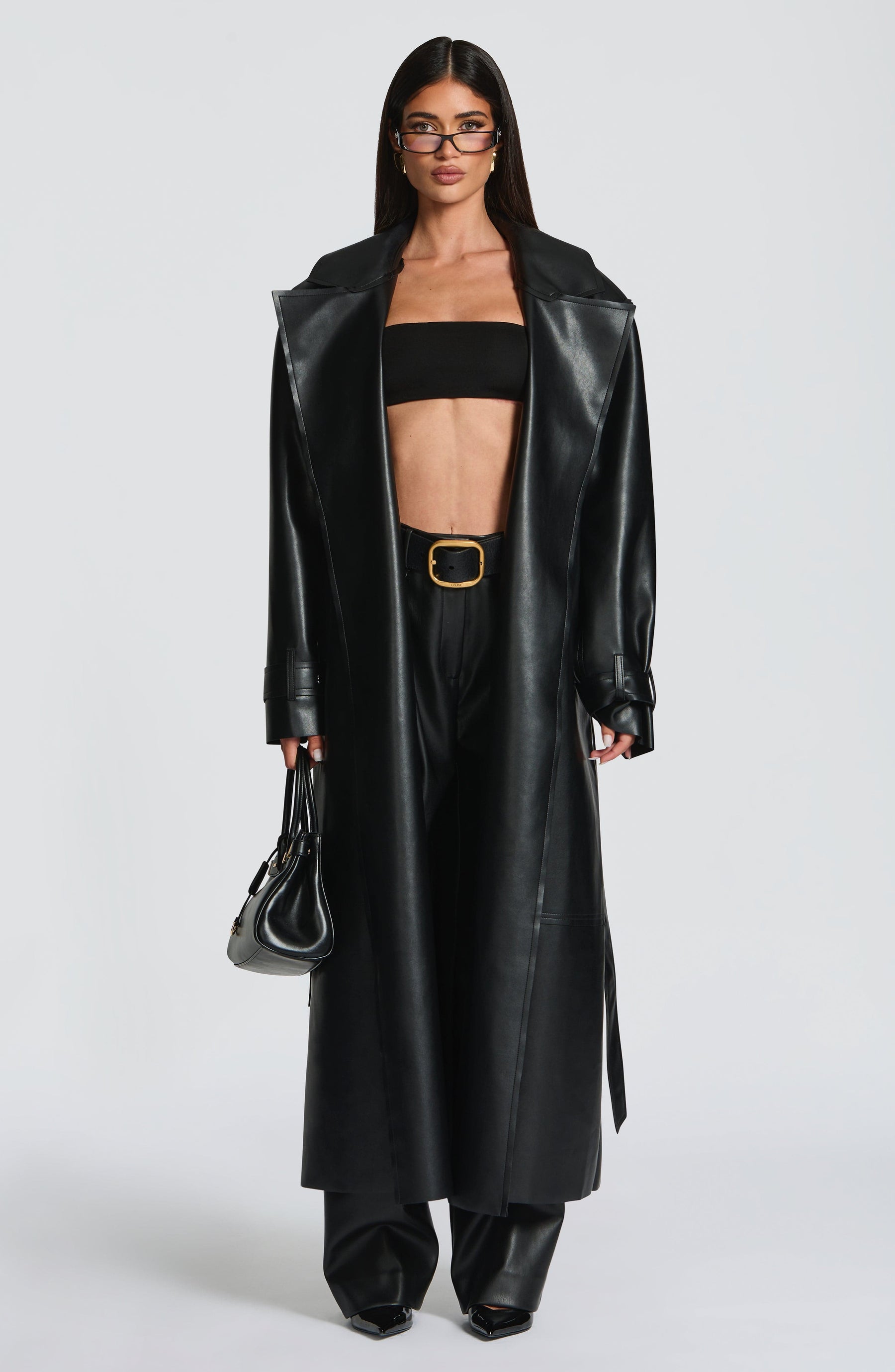 Bridget Trench Coat - Black S.M