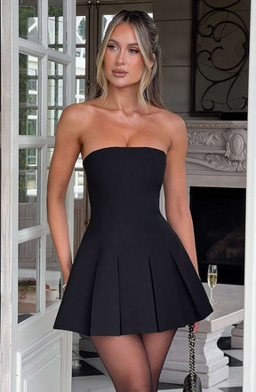 Bryony Mini Dress - Black R.F