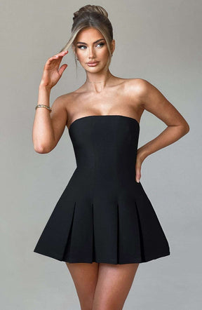 Bryony Mini Dress - Black R.F