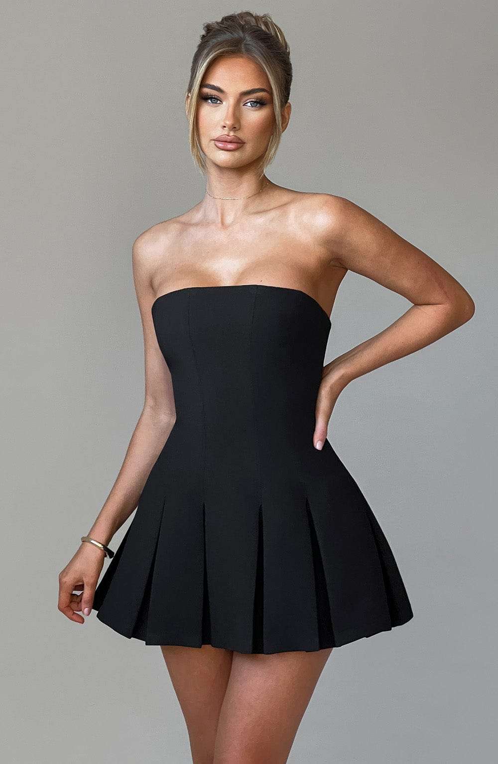 Bryony Mini Dress - Black R.F