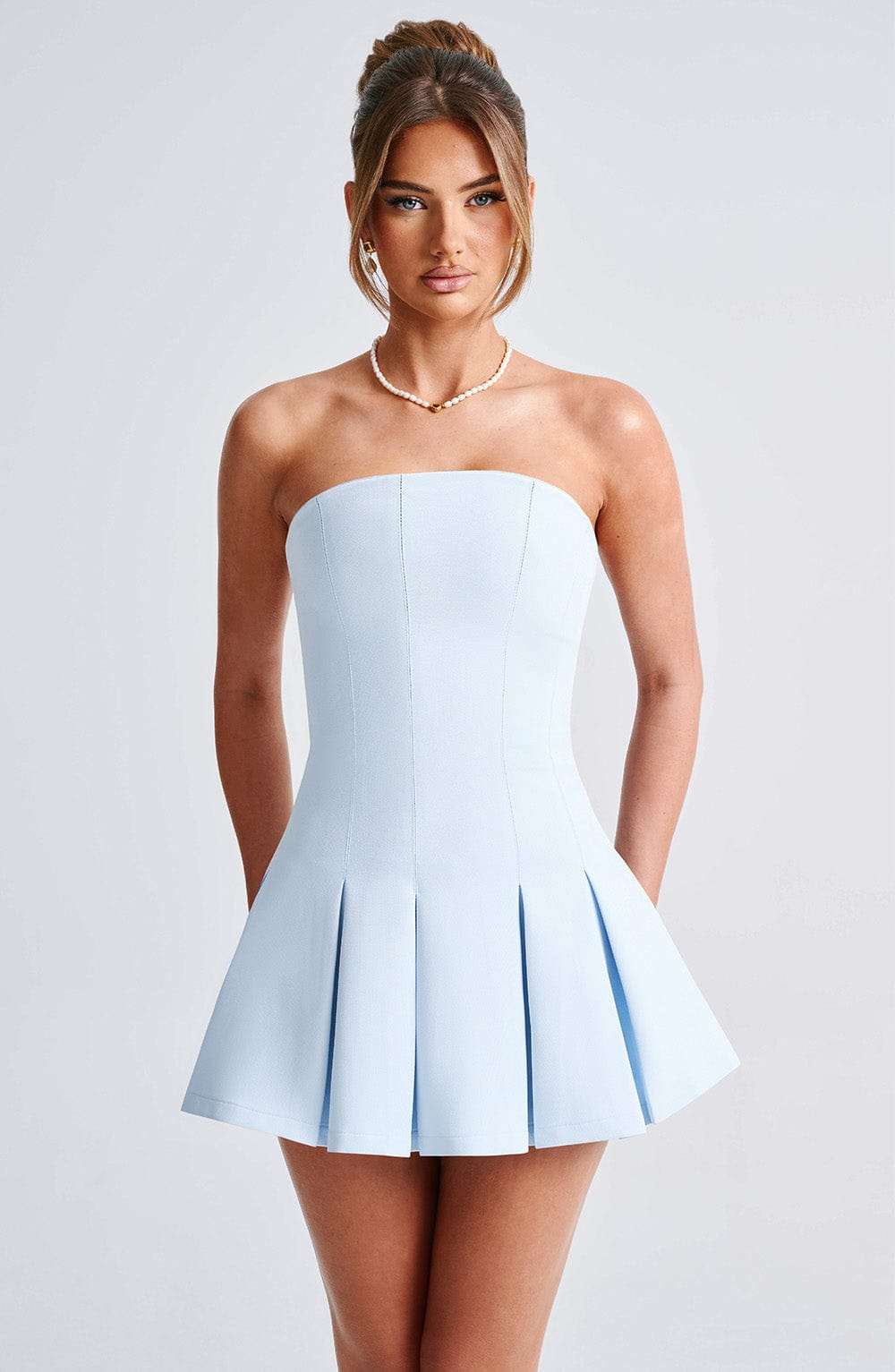 Bryony Mini Dress - Blue R.F
