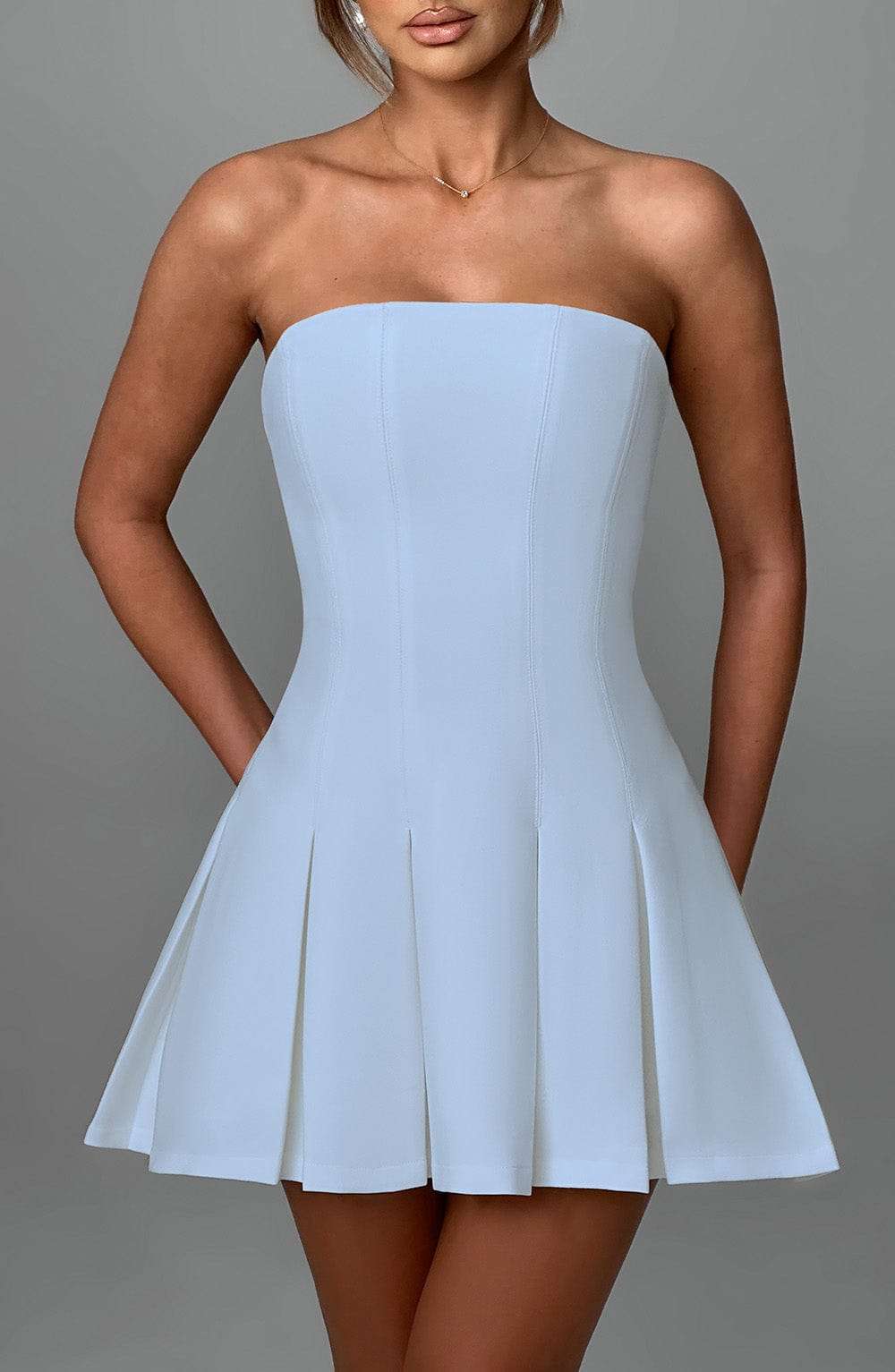 Bryony Mini Dress - Blue R.F