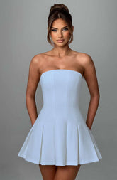 Bryony Mini Dress - Blue R.F