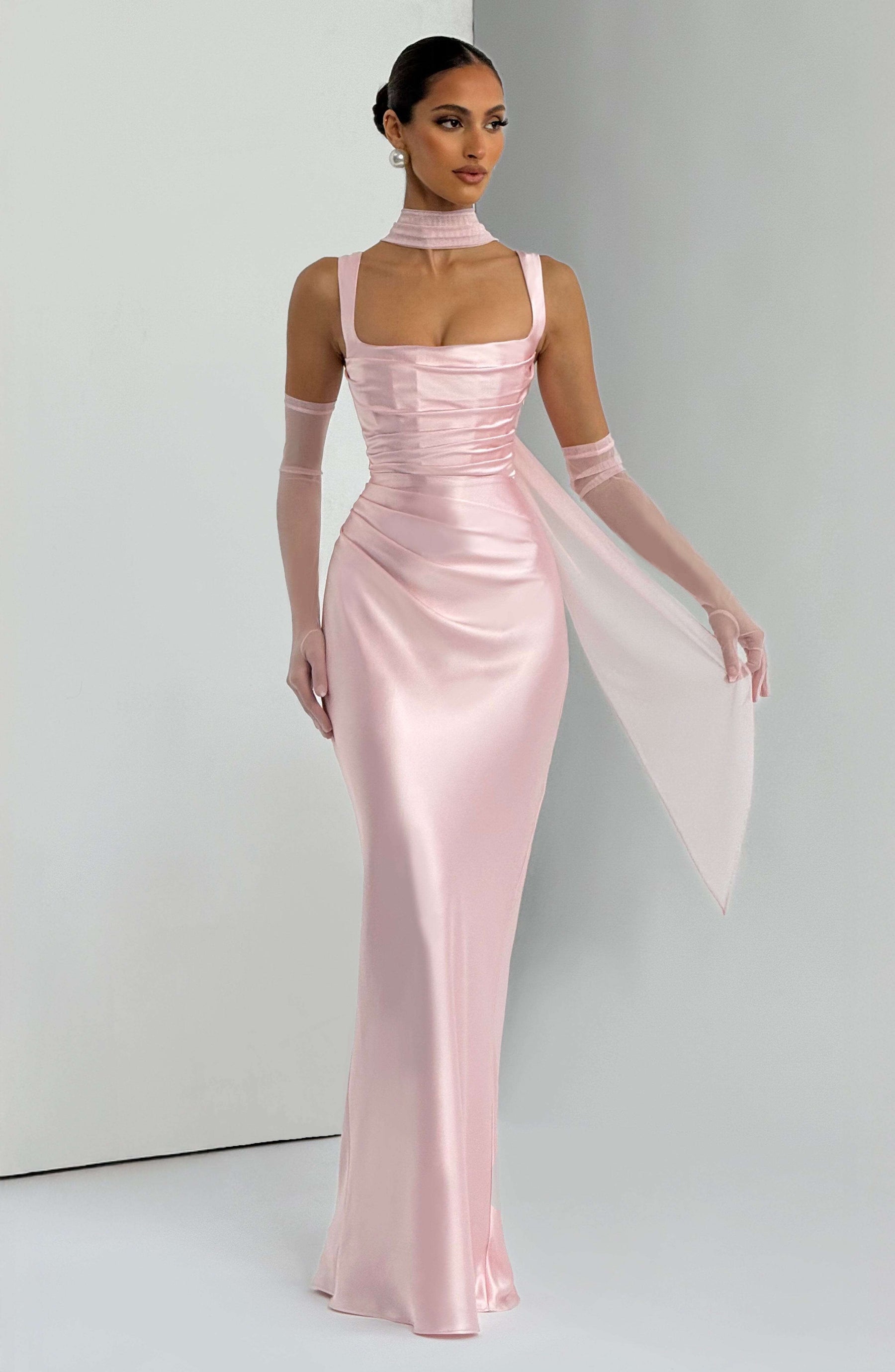 Calanthe Maxi Dress - Blush M.T