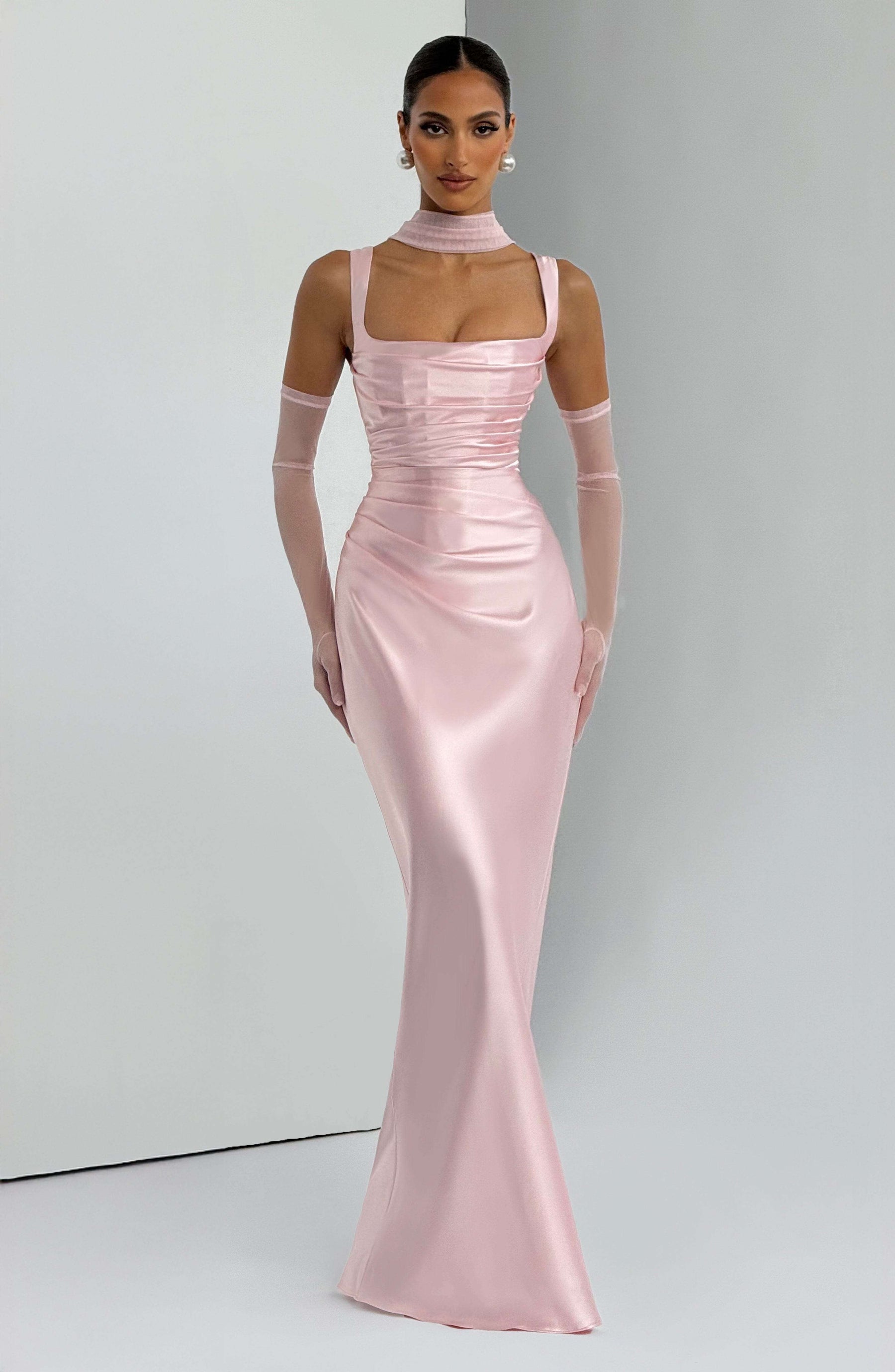 Calanthe Maxi Dress - Blush M.T