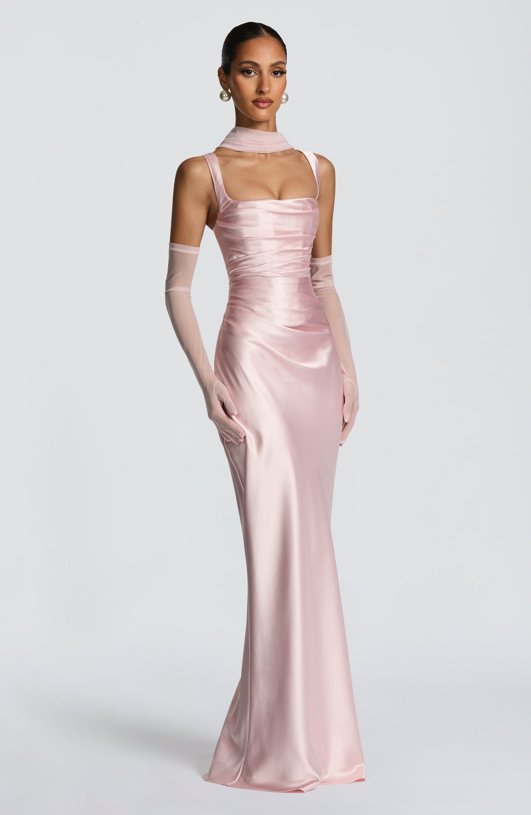 Calanthe Maxi Dress - Blush M.T