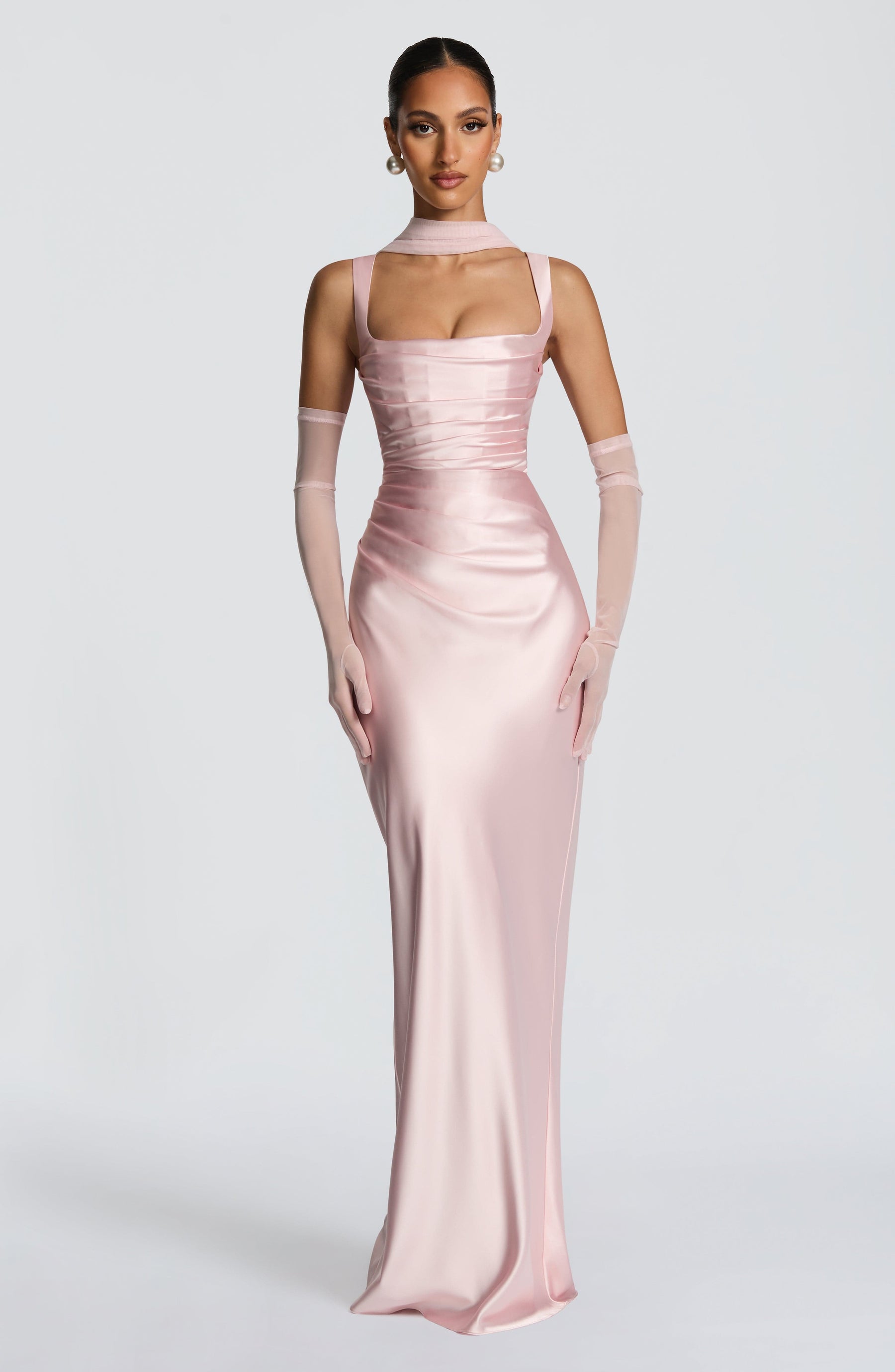 Calanthe Maxi Dress - Blush M.T
