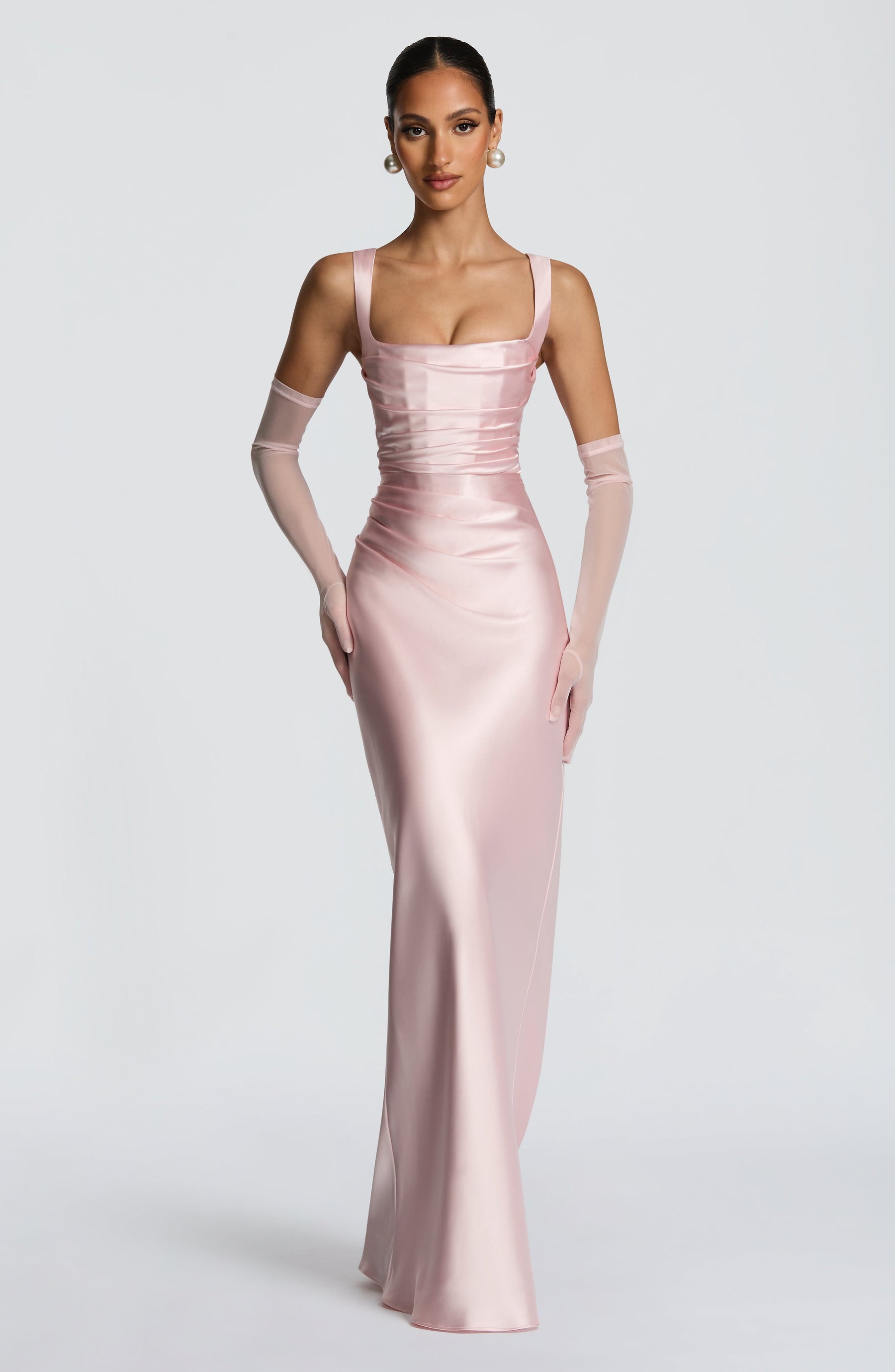 Calanthe Maxi Dress - Blush M.T