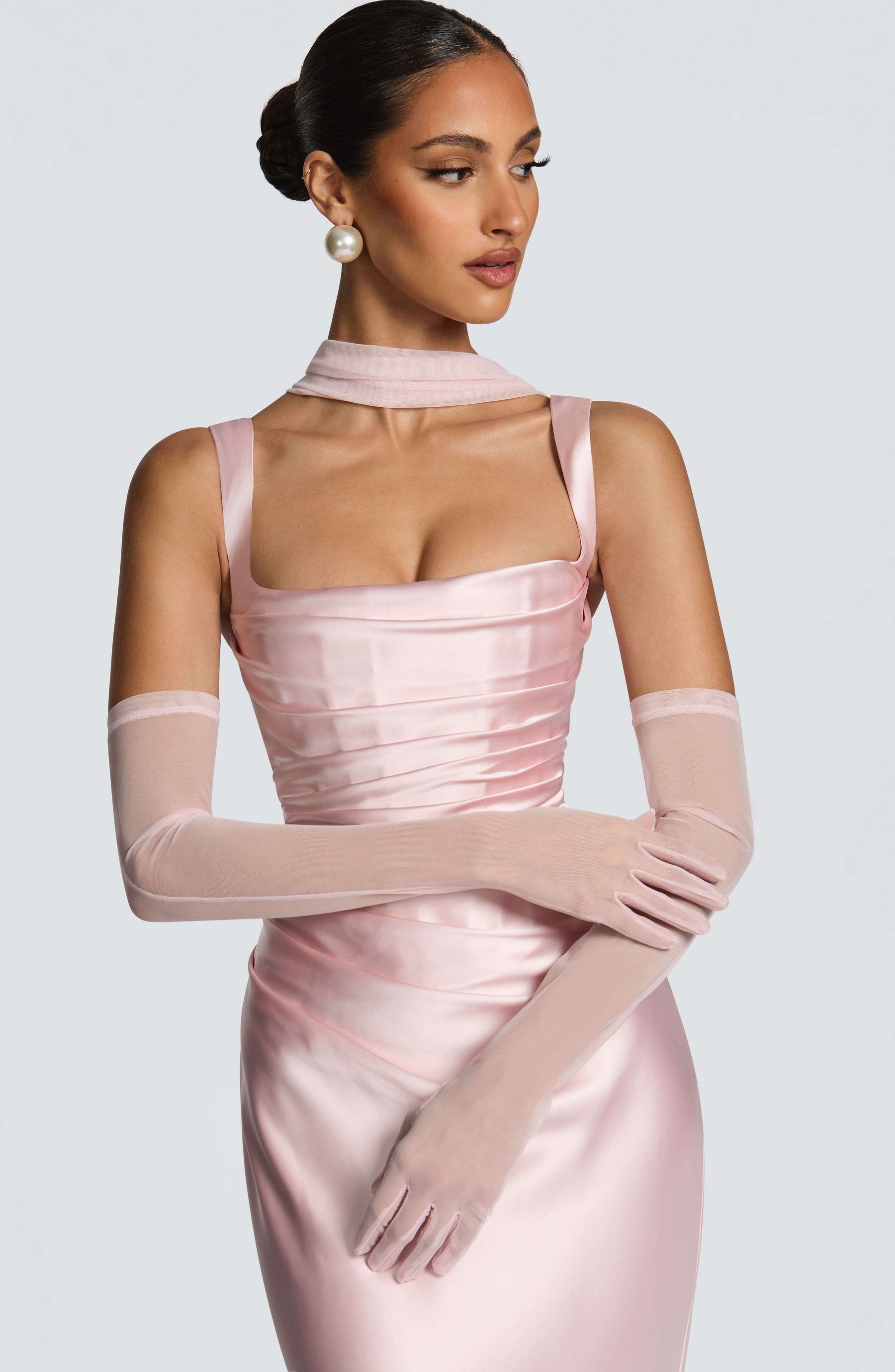 Calanthe Maxi Dress - Blush M.T