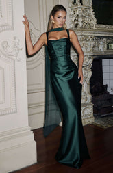 Calanthe Maxi Dress - Emerald M.T