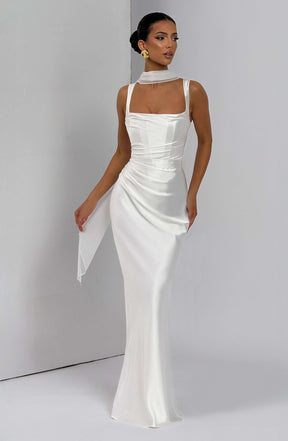 Calanthe Maxi Dress - Ivory M.T
