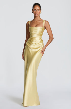 Calanthe Maxi Dress - Lemon M.T