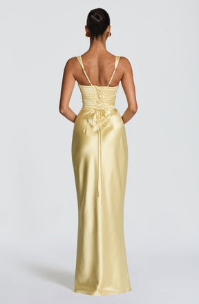 Calanthe Maxi Dress - Lemon M.T