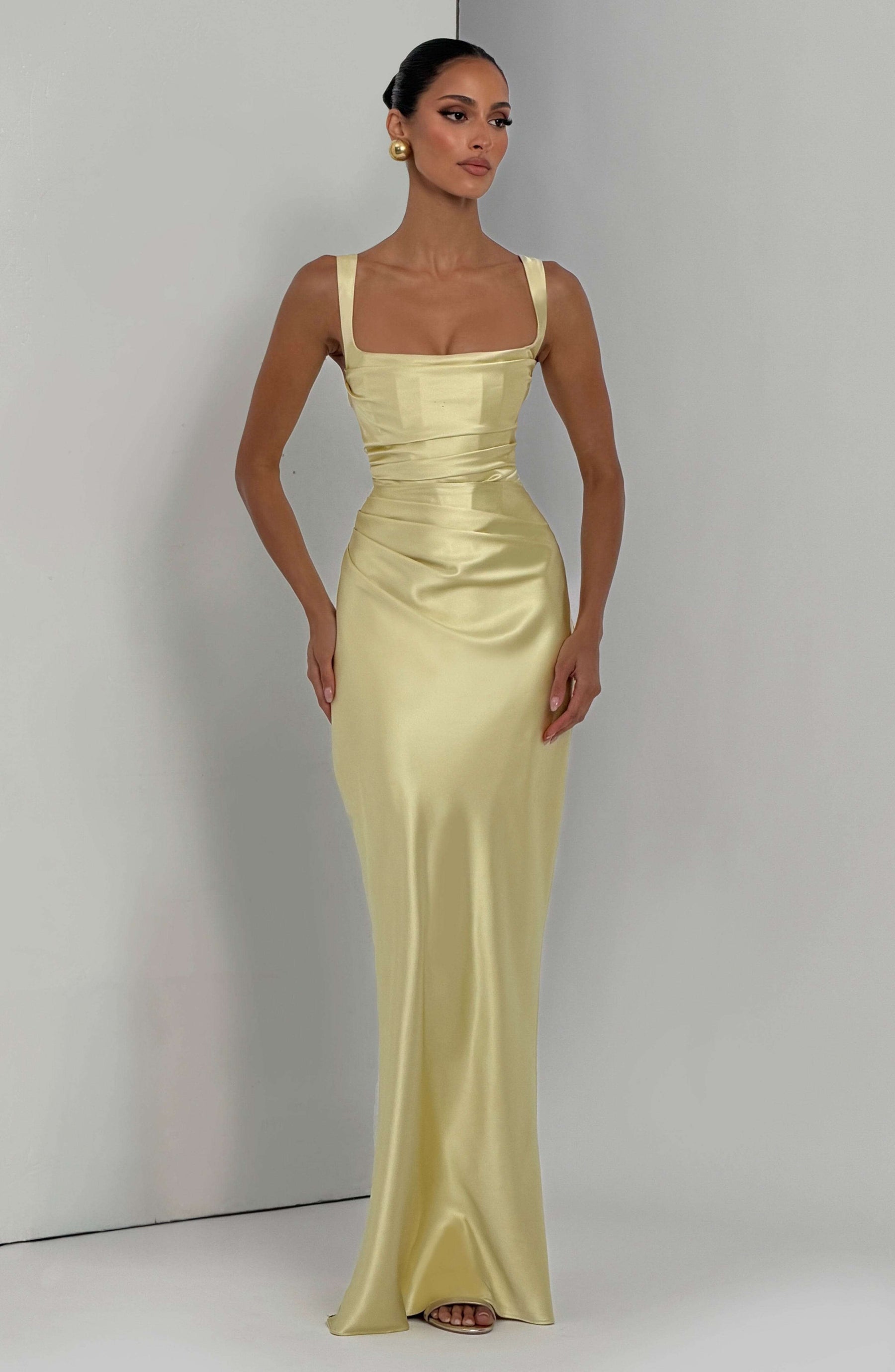 Calanthe Maxi Dress - Lemon M.T
