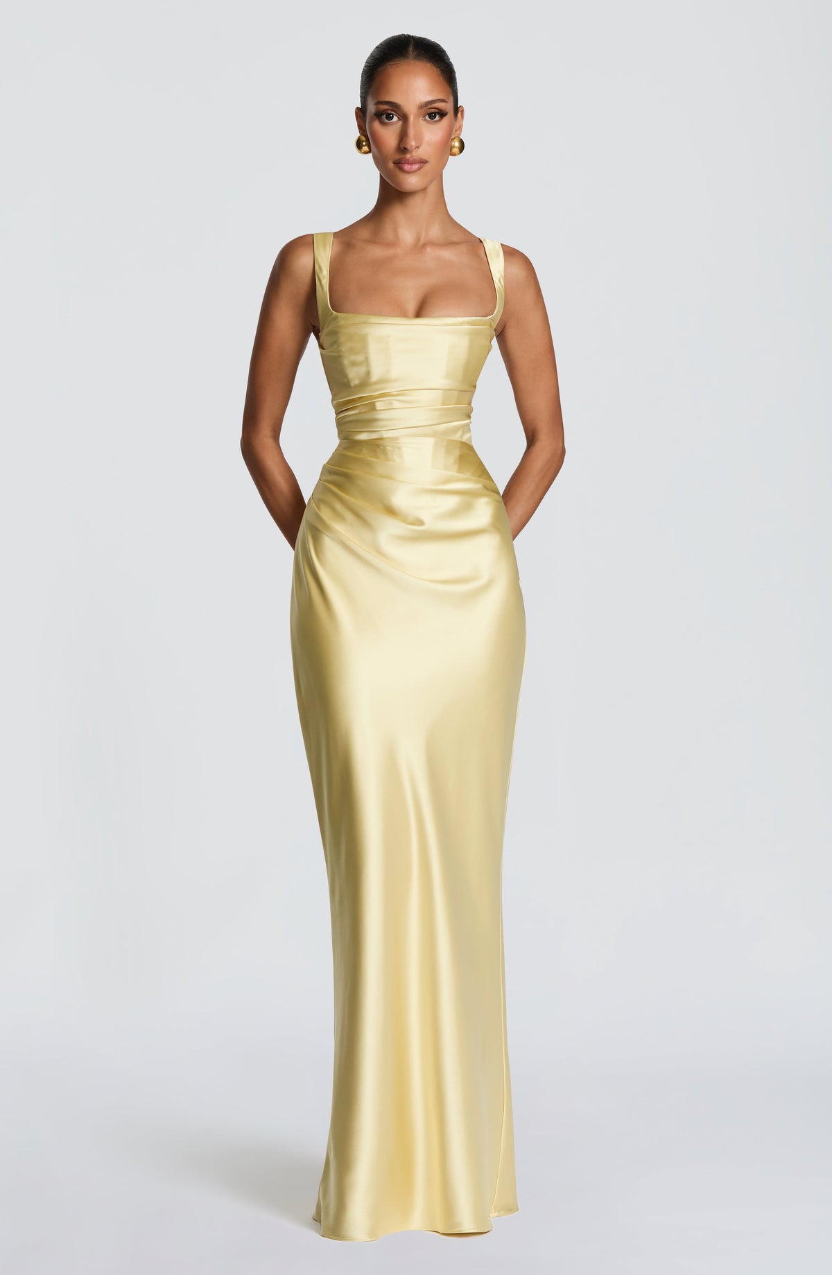Calanthe Maxi Dress - Lemon M.T