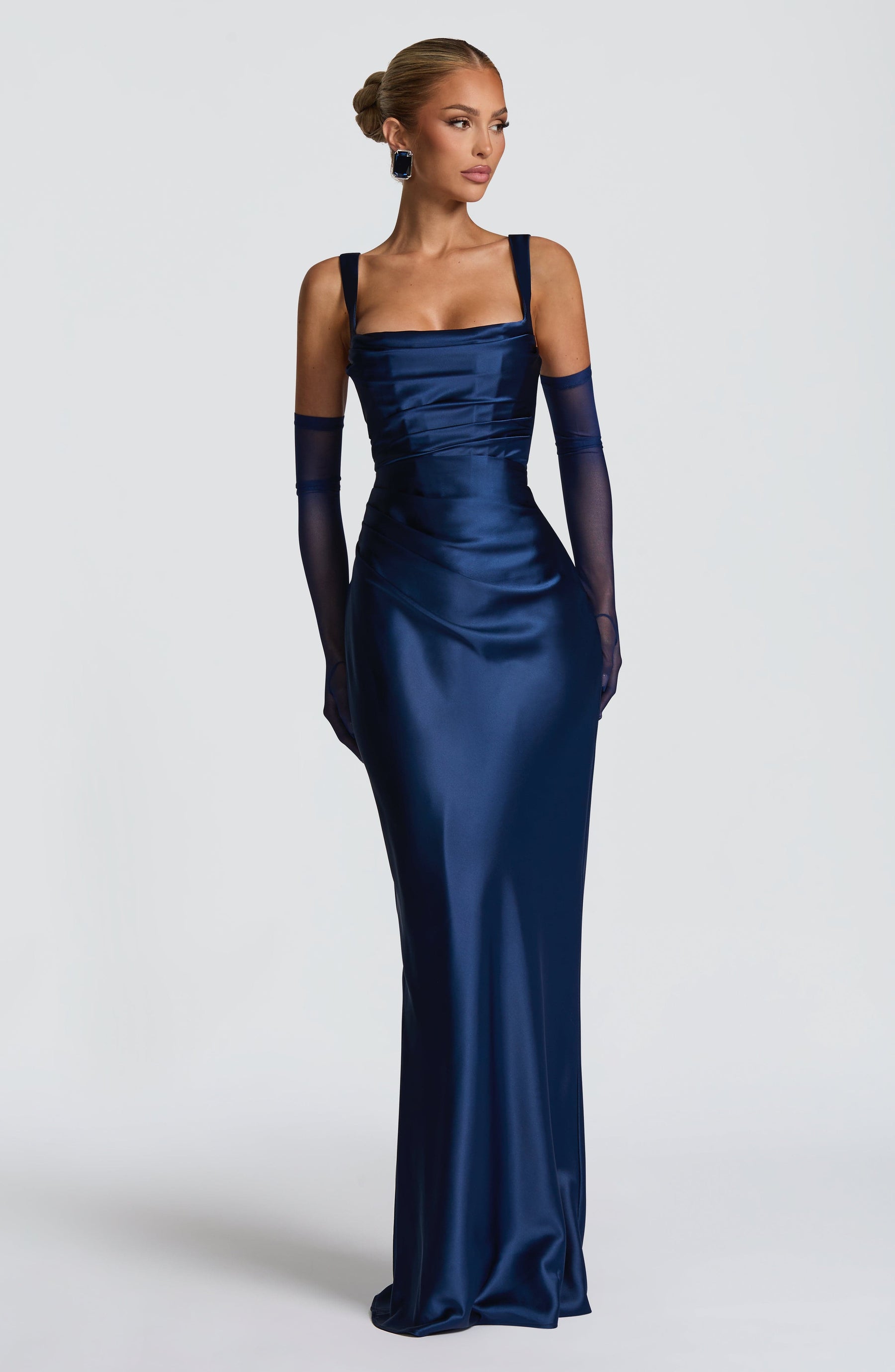 Calanthe Maxi Dress - Navy M.T