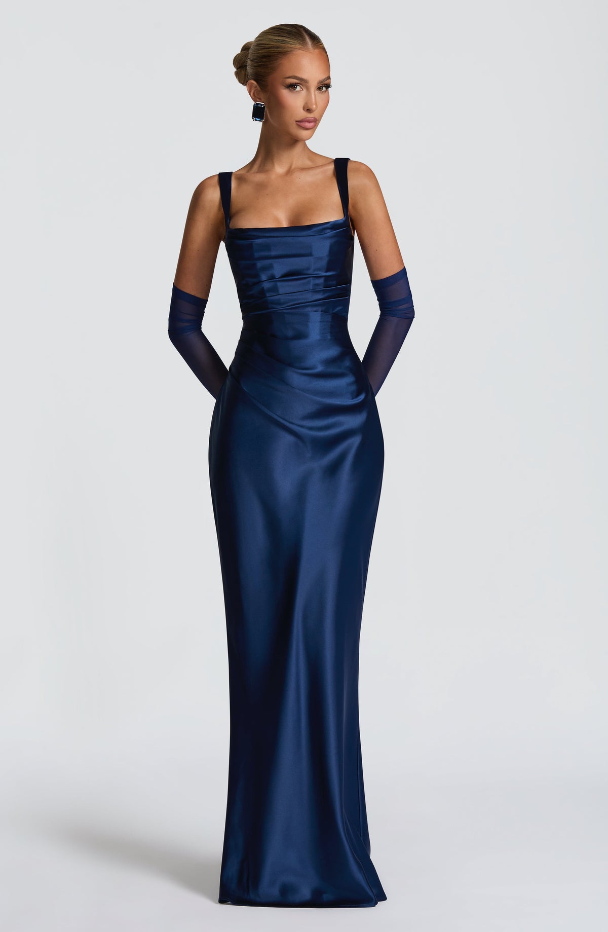 Calanthe Maxi Dress - Navy M.T