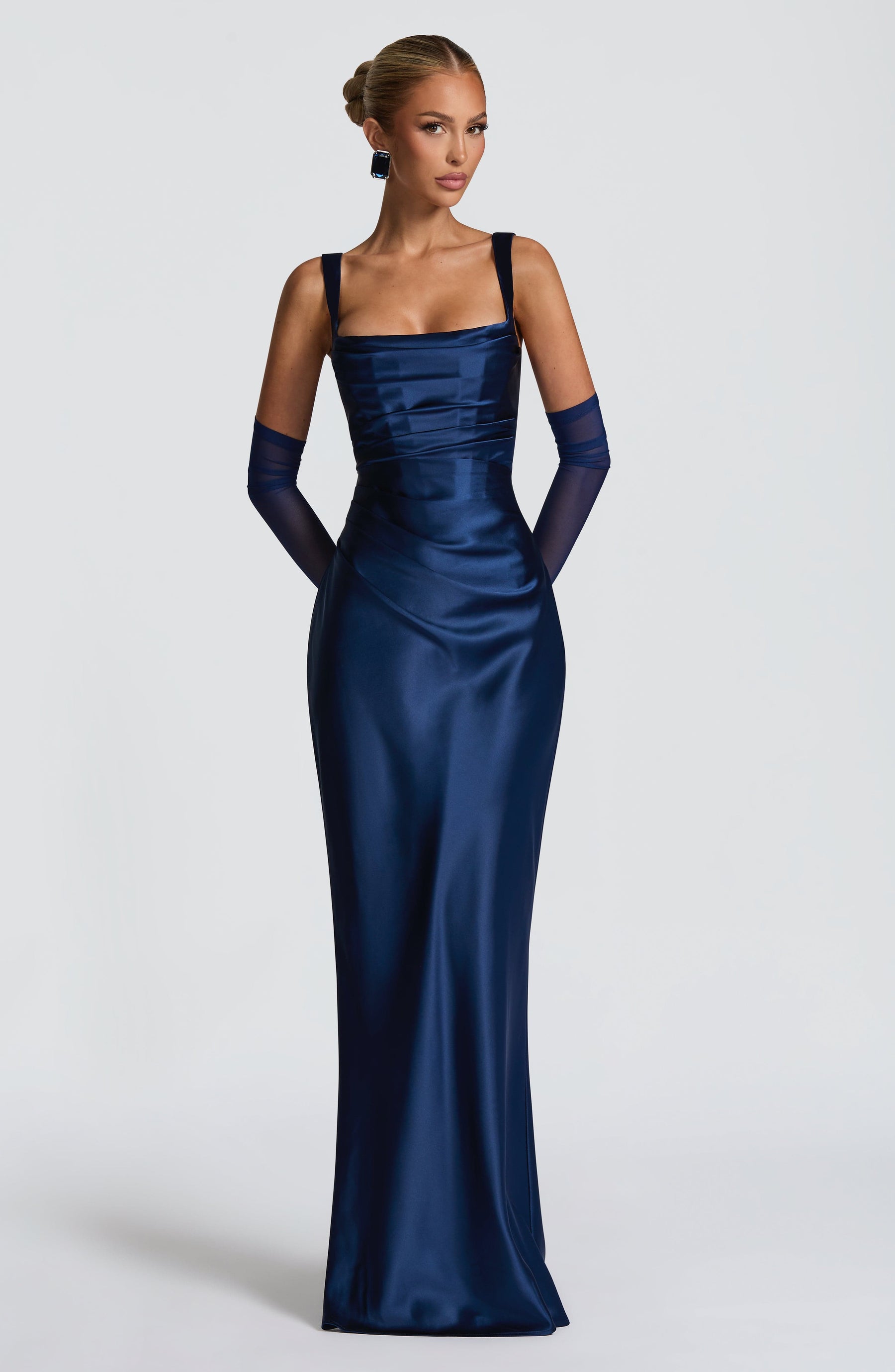 Calanthe Maxi Dress - Navy M.T