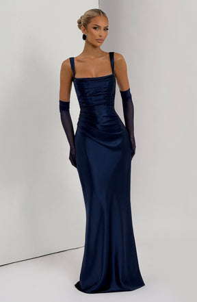 Calanthe Maxi Dress - Navy M.T