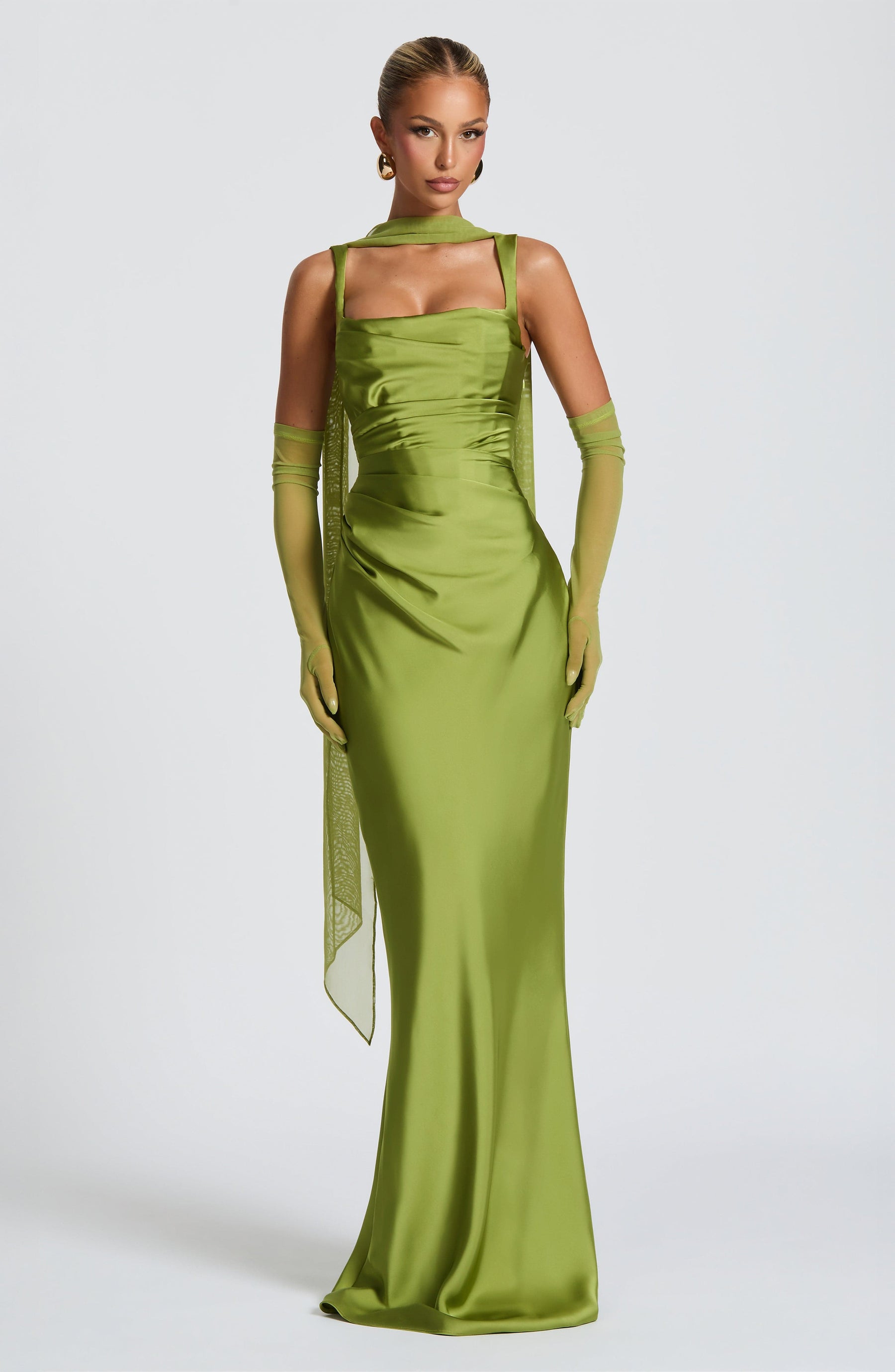 Calanthe Maxi Dress - Olive M.T