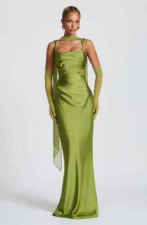 Calanthe Maxi Dress - Olive M.T