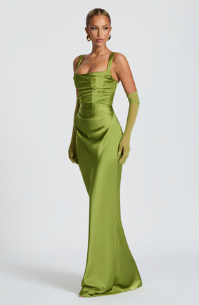Calanthe Maxi Dress - Olive M.T
